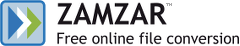 Logotipo de Zamzar