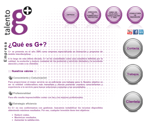Web G+